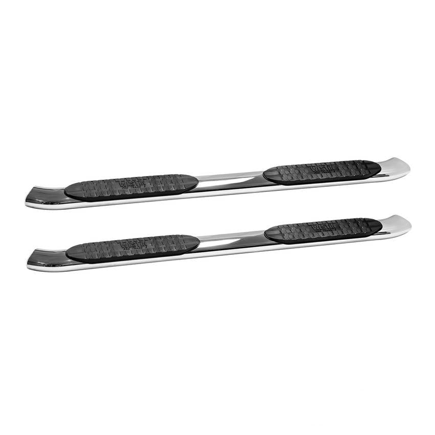 Westin Pro Traxx 5-Inch Oval Step Bars, Part 21-53560, for 2009-2021 Ram Full-Size Truck Crew Cab