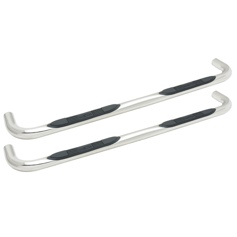 Westin E-Series 23-1680 3-Inch Polished Stainless Steel Step Bars for 1999-2014 GM Full-Size Extended Cab Trucks