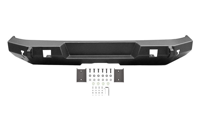 Westin WJ2 Rear Bumper with Hardware for 2018-2024 Jeep Wrangler JL, Black Powder-Coated Steel, Part 59-82025