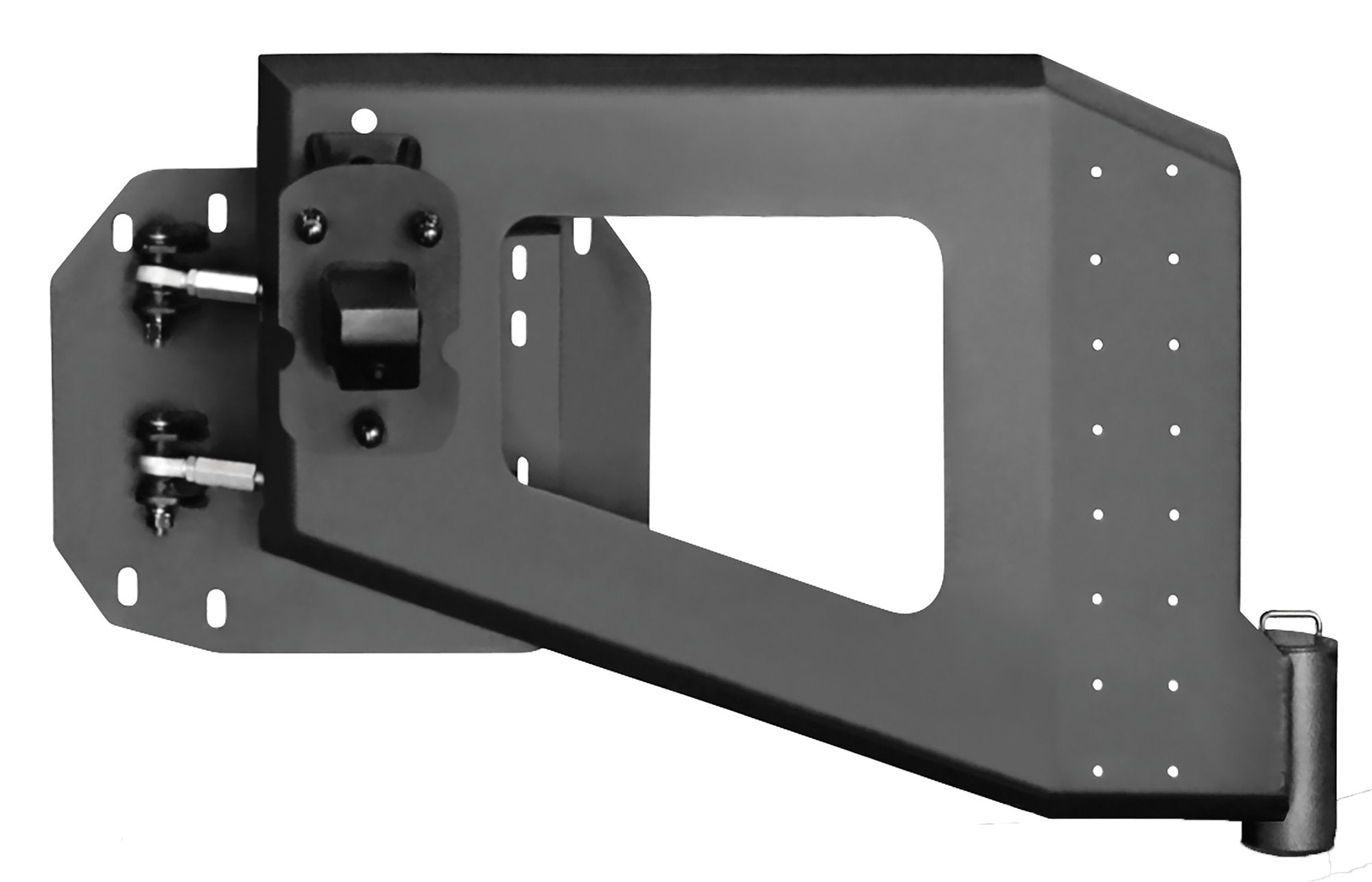 Westin 59-82035B WJ2 Spare Tire Carrier Mount for 2018-2024 Jeep Wrangler JL