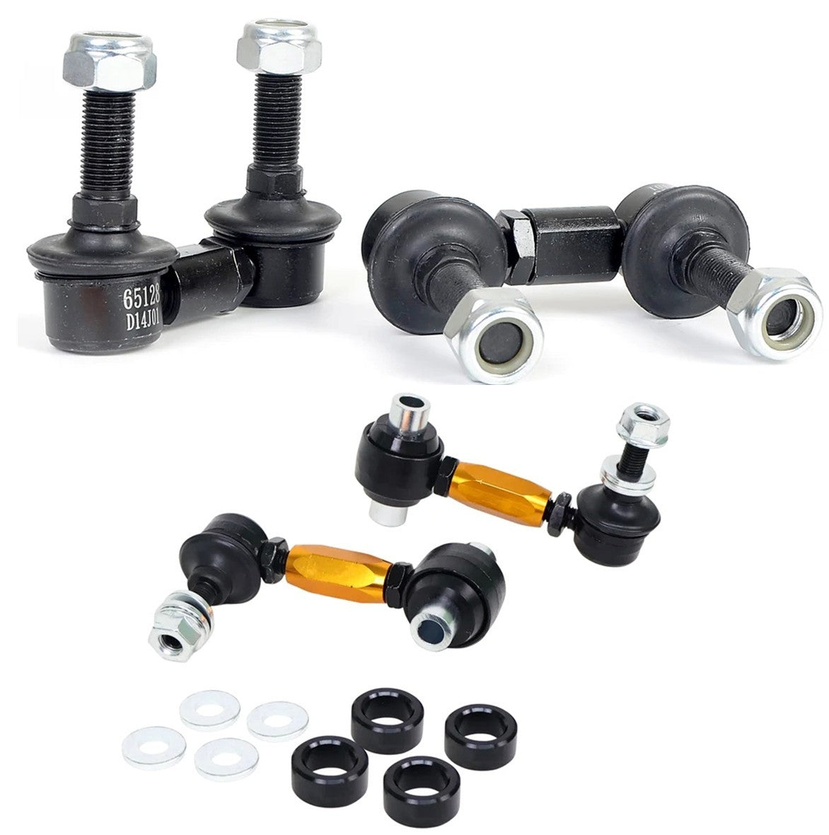 Whiteline Adjustable Sway Bay Link Kit Sway Bar Bushings and Mounts KLC261