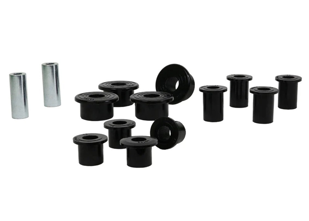 Whiteline Leaf Spring Bushings Rear Control and Trailing Arm Bushings WEK010