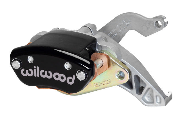 Wilwood MC4 Passenger-Side Brake Caliper 120-12069-BK for 14-Inch Rotors, Black Anodized