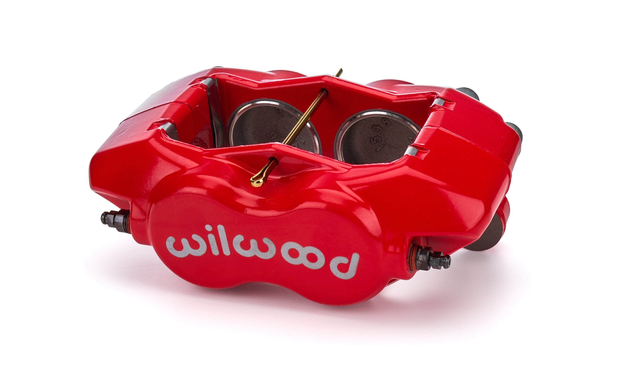 Wilwood Dynalite 4-Piston Brake Caliper 120-13846-RD for 1.10-Inch Rotors, Red