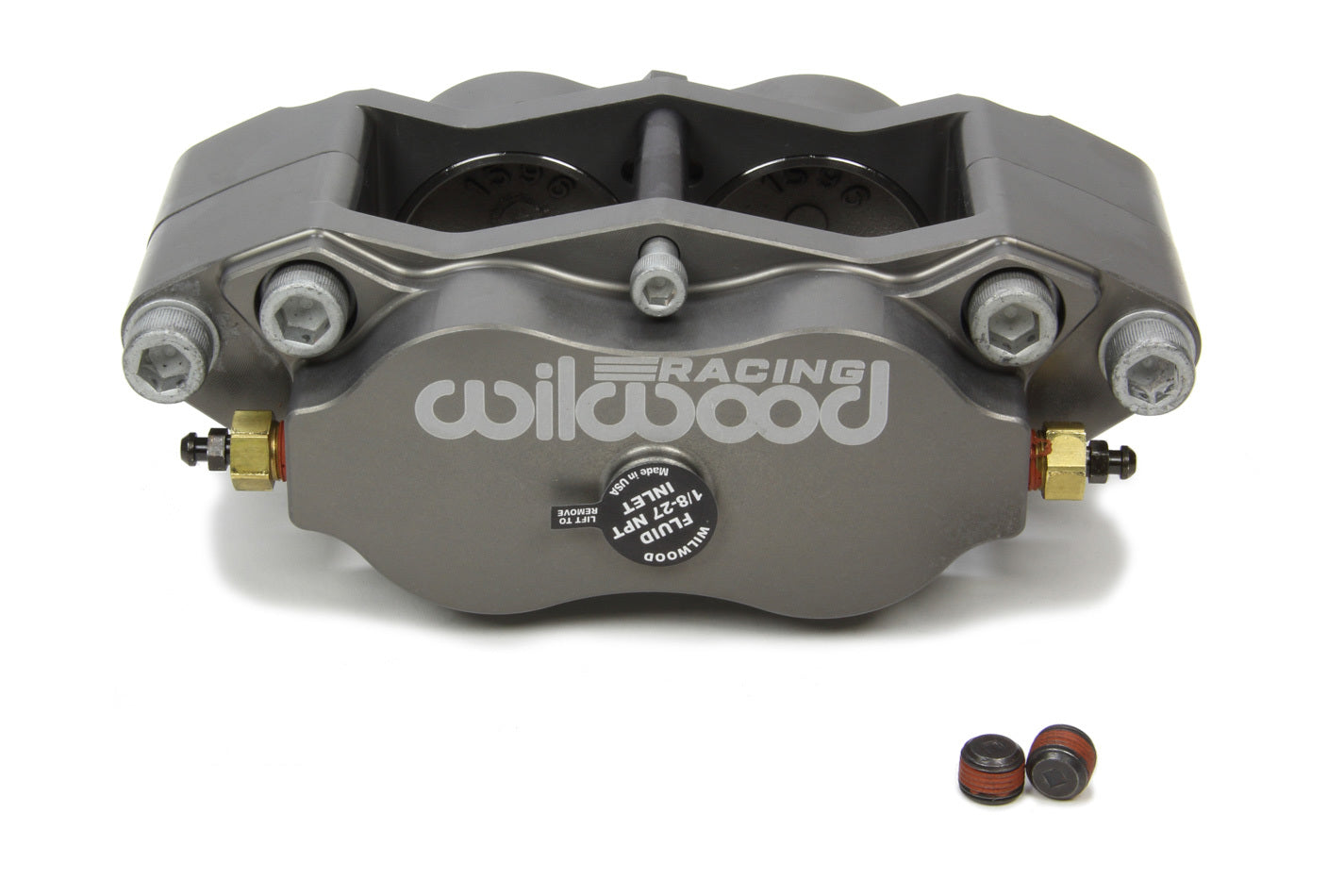 Wilwood 120-14764-SI Billet Narrow Dynalite 4-Piston Radial-Mount Brake Caliper