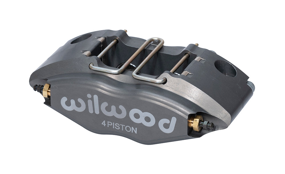 Wilwood Powerlite 4-Piston Brake Caliper, Gray Anodized Aluminum, Part 120-8724