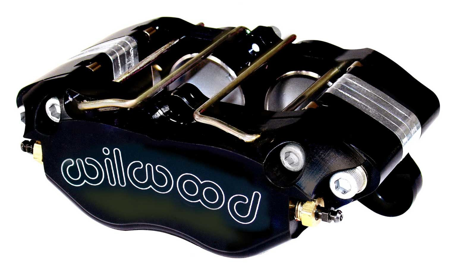 Wilwood Dynapro Billet Brake Caliper 120-9691, 4-Piston Aluminum, Black Powder Coat
