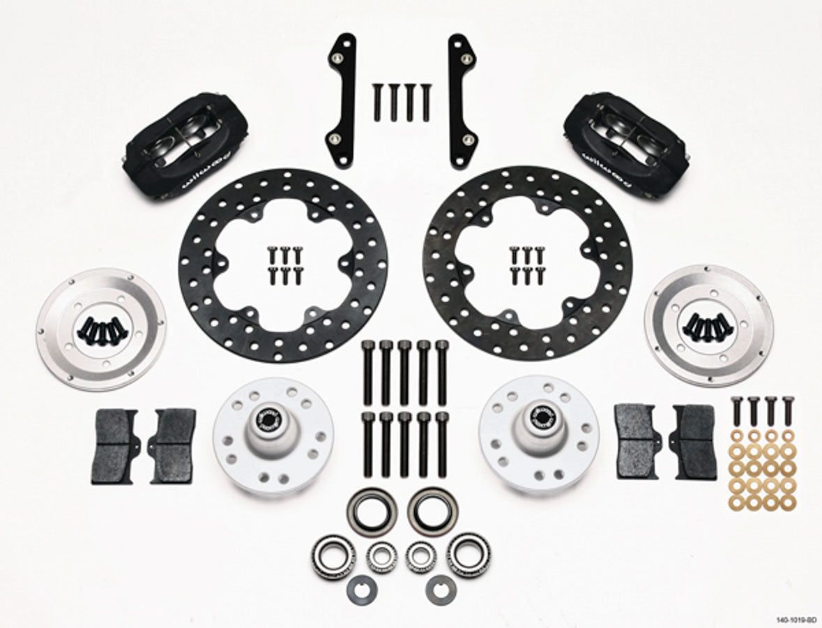 Wilwood 140-1019-BD Dynalite Front Drag Brake Kit for 1970-1978 GM F-Body