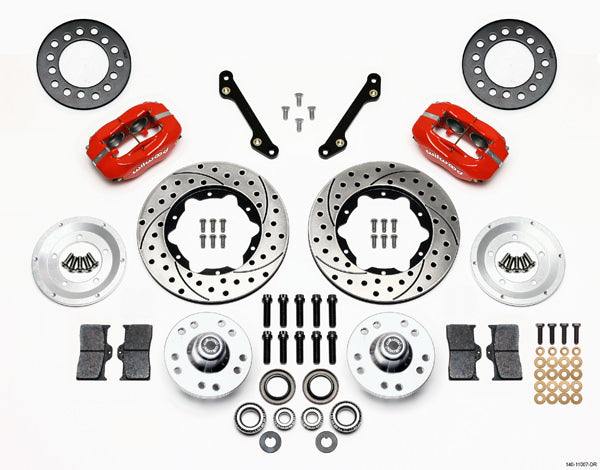 Wilwood 140-11007-DR Dynalite Pro Front Brake Kit for 1970-78 GM F-Body