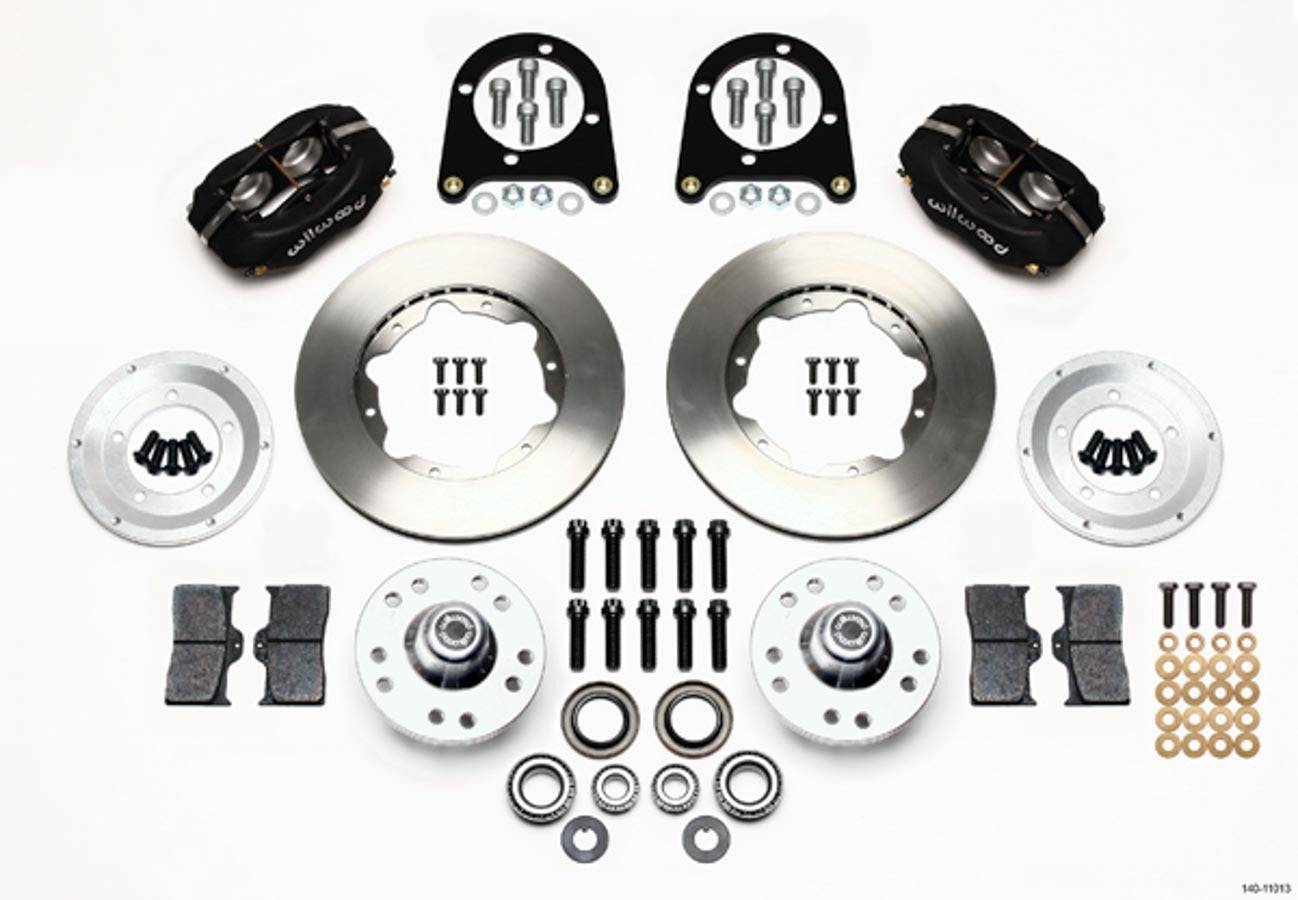 Wilwood 140-11013 Forged Dynalite Pro Series Front Brake Kit for 1937-1948 Ford