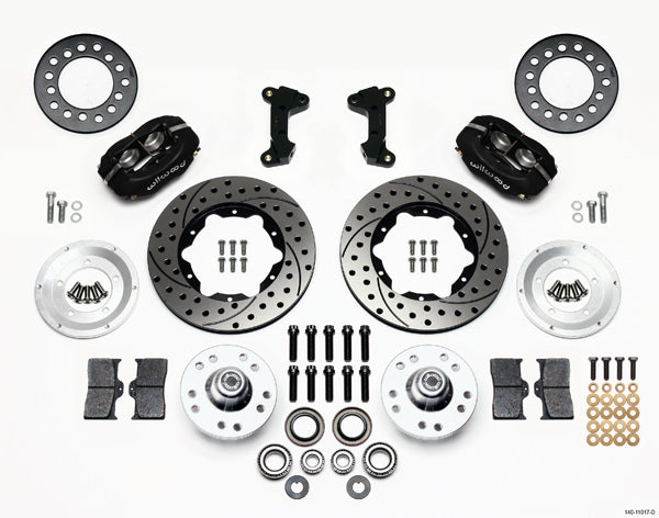 Wilwood 140-11017-D Dynalite Pro Series Front Disc Brake Kit for 1974-1978 Ford Mustang