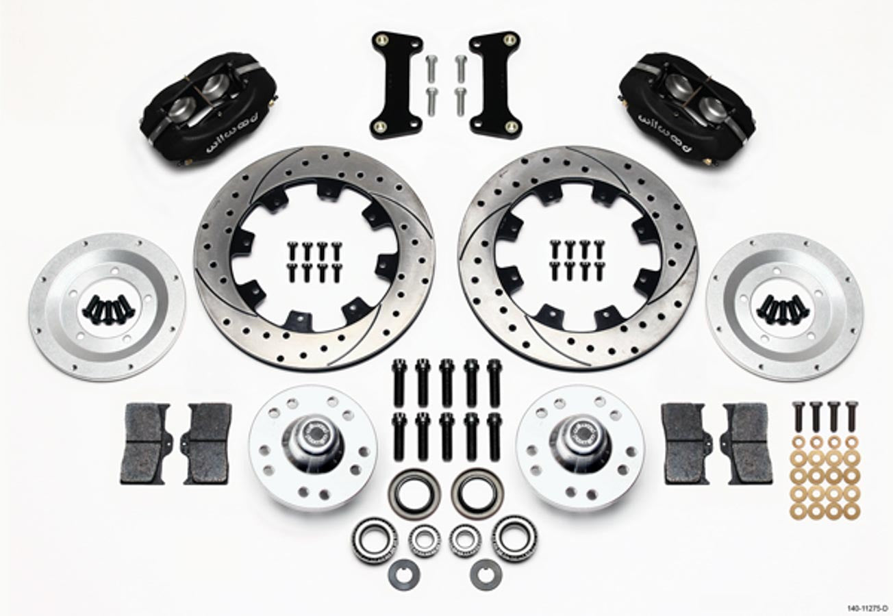 Wilwood 140-11275-D Dynalite Front Brake Kit for 1982-1992 GM F-Body Camaro