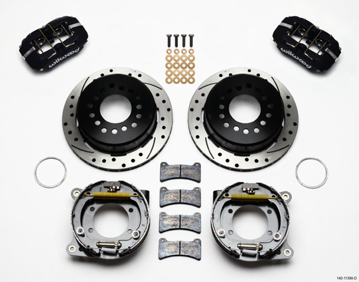 Wilwood 140-11399-D Dynapro Rear Brake Kit for 1993-1997 GM F-Body