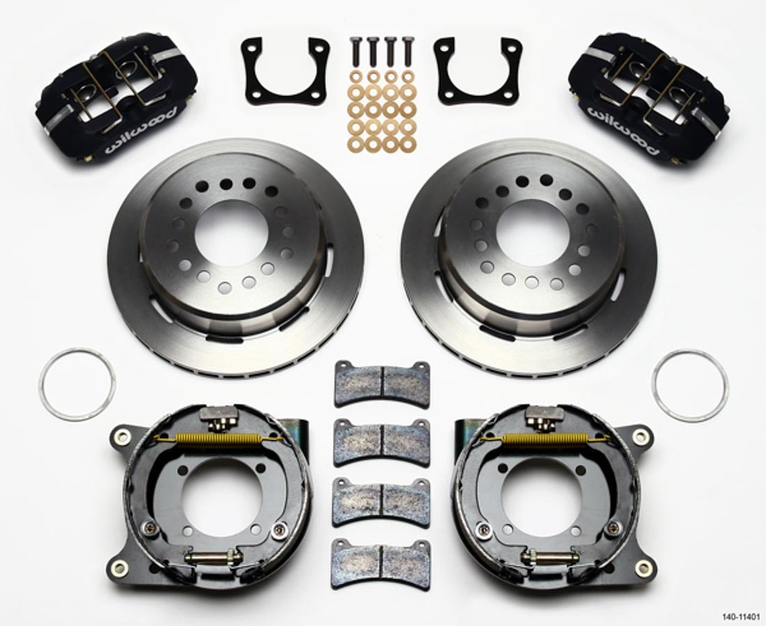 Wilwood 140-11401 Dynapro Low-Profile Rear Disc Brake Kit for GM 12-Bolt
