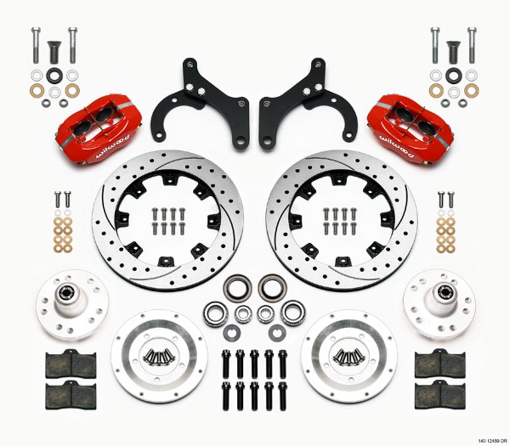 Wilwood 140-12459-DR Dynalite Front Big Brake Kit for 1959-1964 GM Passenger Cars