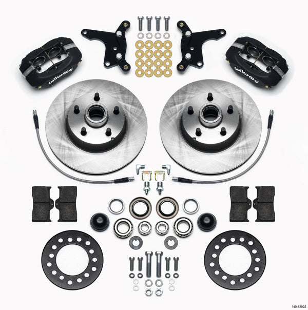 Wilwood 140-12922 Dynalite Front Brake Kit for 1954-1956 Ford Full-Size Cars and SUVs