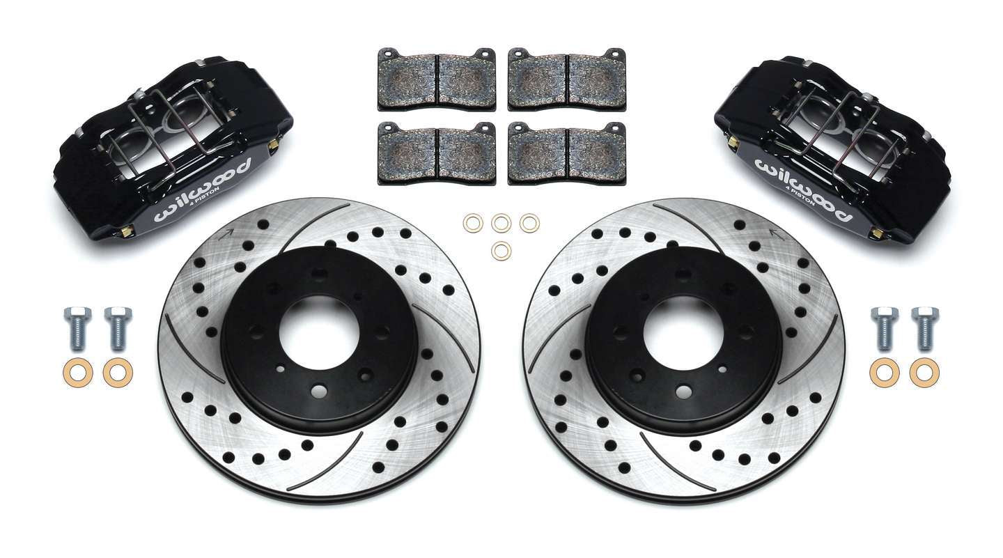 Wilwood 140-12996-D Front Brake Kit for 1990-2013 Acura Integra, Honda Civic and Fit