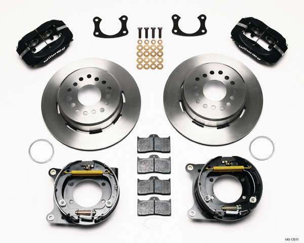 Wilwood 140-13511 Forged Dynalite Rear Disc Brake Kit for GM 12-Bolt