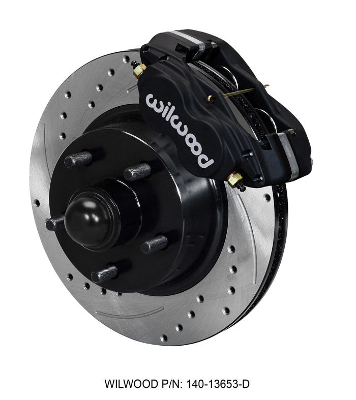 Wilwood 140-13653-D Classic Series Dynalite Front Brake Kit for 1960-1968 Ford and Mercury