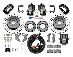 Wilwood 140-15843-D Forged Dynalite Rear Brake Kit for Big Ford New Style
