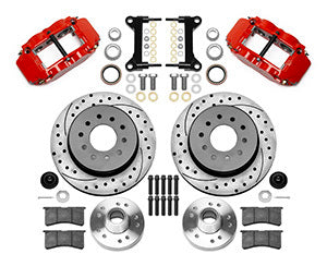 Wilwood 140-15940-DR Forged Narrow Superlite 6R Rear Big Brake Kit for 1963-1987 GM Full-Size Trucks