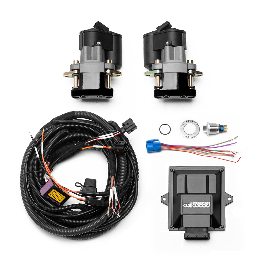 Wilwood 140-15978-BK Rear Electronic Parking Brake Kit, Black