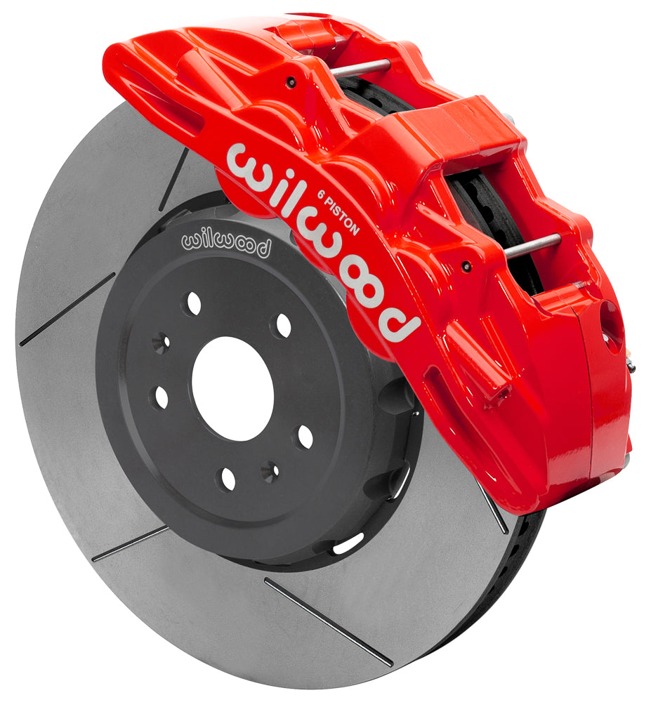 Wilwood 140-17004-R SX6R Front Big Brake Kit for 2020-2023 Chevrolet Corvette C8