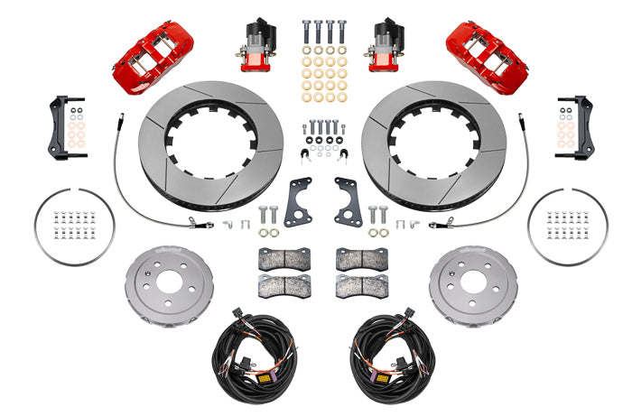Wilwood AERO4 Rear Big Brake Kit 140-17009-R for 2020-2024 Chevrolet Corvette C8