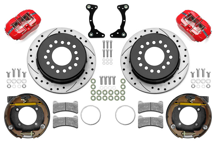 Wilwood 140-17120-DR Forged Dynapro Low-Profile Rear Brake Kit for 1978-88 GM G-Body