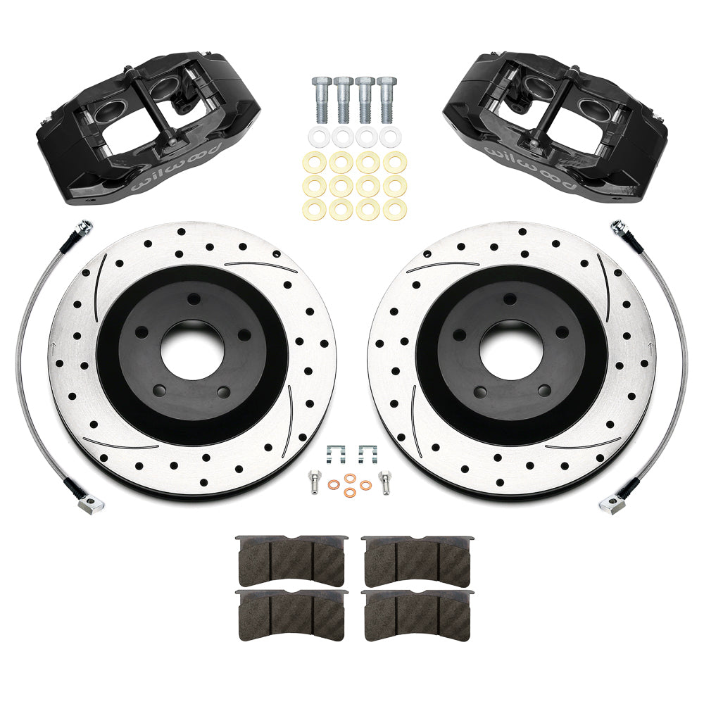 Wilwood 140-17669-D SLC56 Front Brake Kit for 1997-2004 Chevy Corvette C5