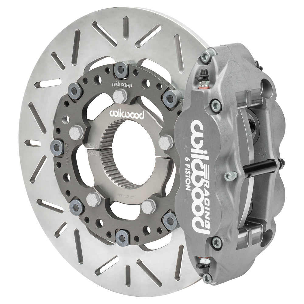 Wilwood 140-17792 Rear Inboard XRZ Titanium Brake Kit with Forged Narrow Superlite 6 Caliper