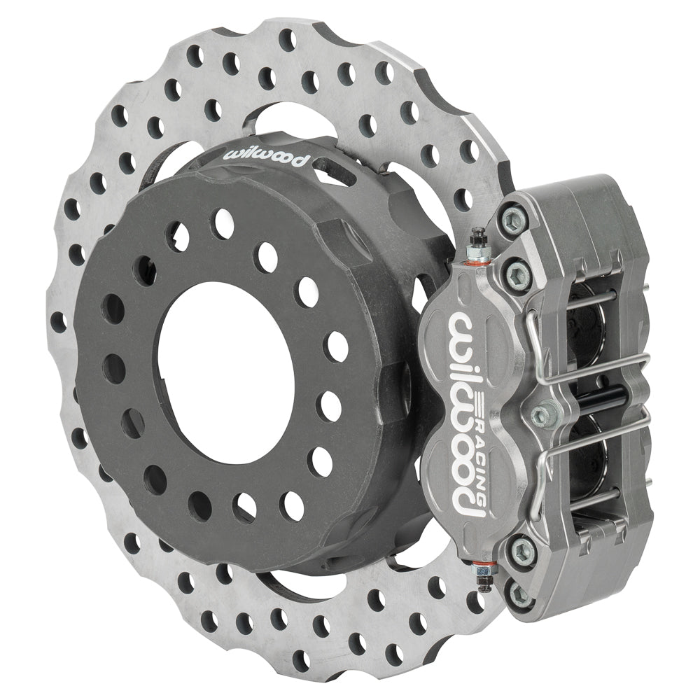 Wilwood 140-17873-D XRD SA Rear Brake Kit with 4-Piston Calipers for Big Ford