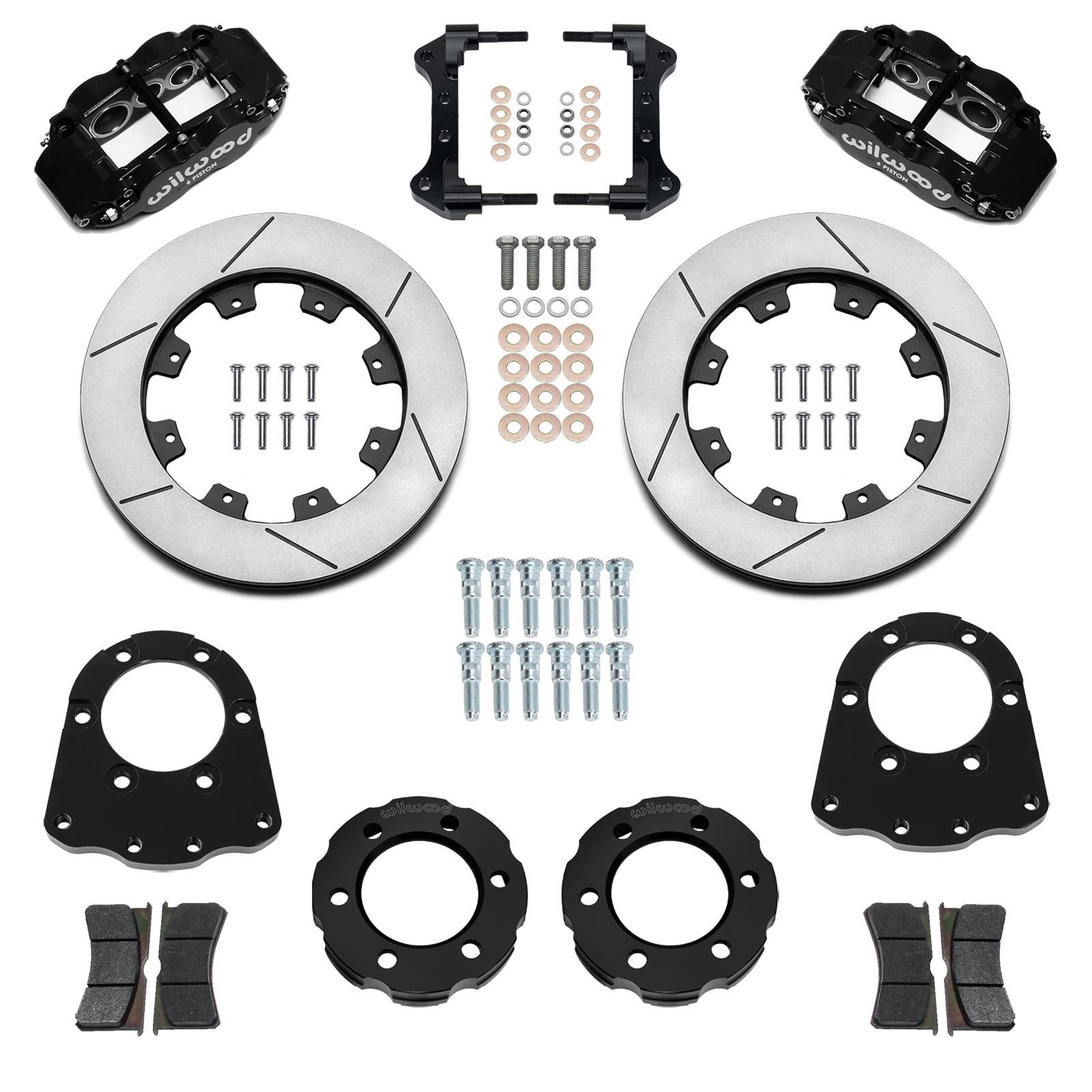 Wilwood 140-18154 Front Forged Narrow Superlite 6R Big Brake Kit for 1971-1991 GM Full-Size SUVs