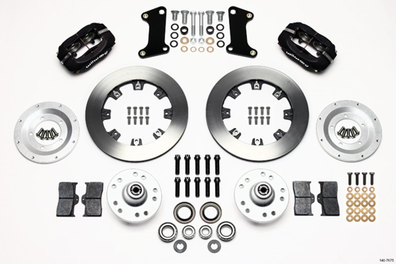 Wilwood Dynalite Front Brake Kit 140-7675 for 1964-72 GM A-Body, F-Body and X-Body