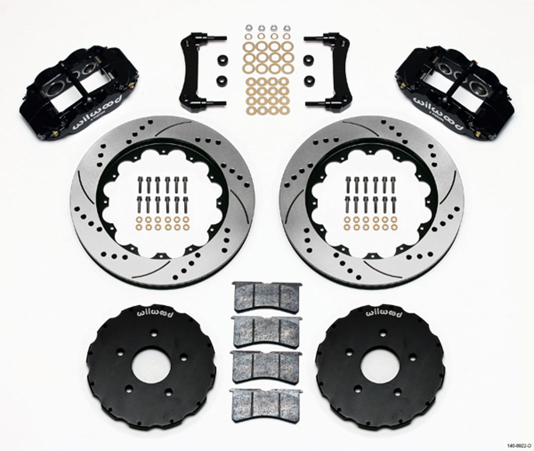 Wilwood 140-8922-D Forged Narrow Superlite 6R Front Big Brake Kit for 1997-2013 Chevy Corvette