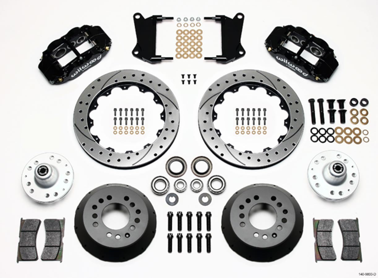 Wilwood 140-9803-D Superlite Front Brake Kit for 1964-1972 GM A-Body, F-Body and X-Body