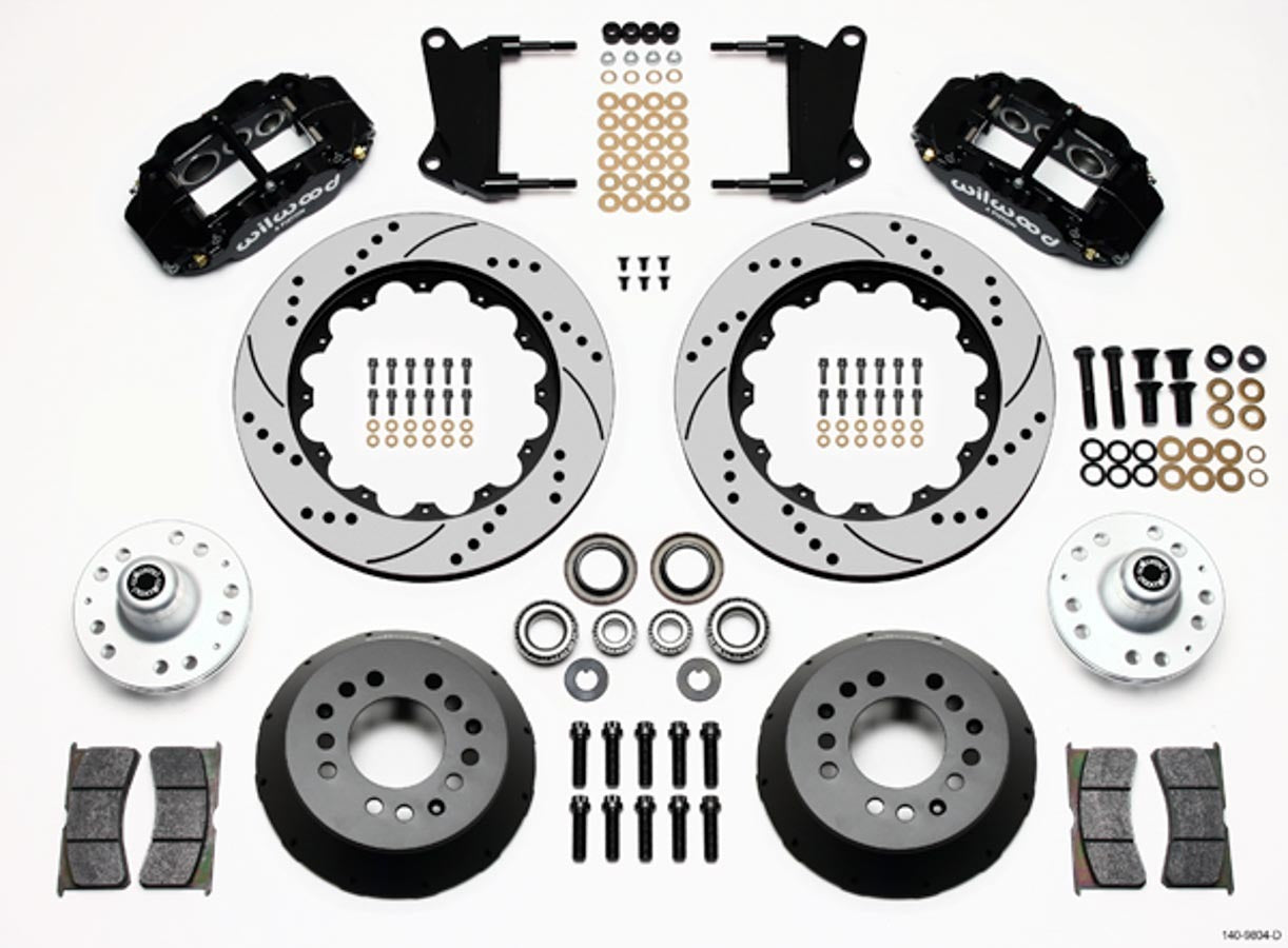Wilwood 140-9804-D Front Brake Kit for GM F-Body, 14-Inch Rotors