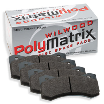 Wilwood 15H-16502K PolyMatrix H Compound Racing Brake Pads for XRZ4R Calipers