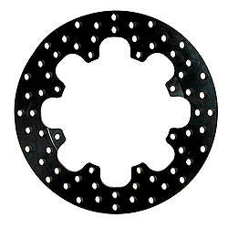 Wilwood 160-1601 Drilled Brake Rotor, 11.44-Inch OD, 0.35-Inch Thick, 8 x 7-Inch Bolt Pattern