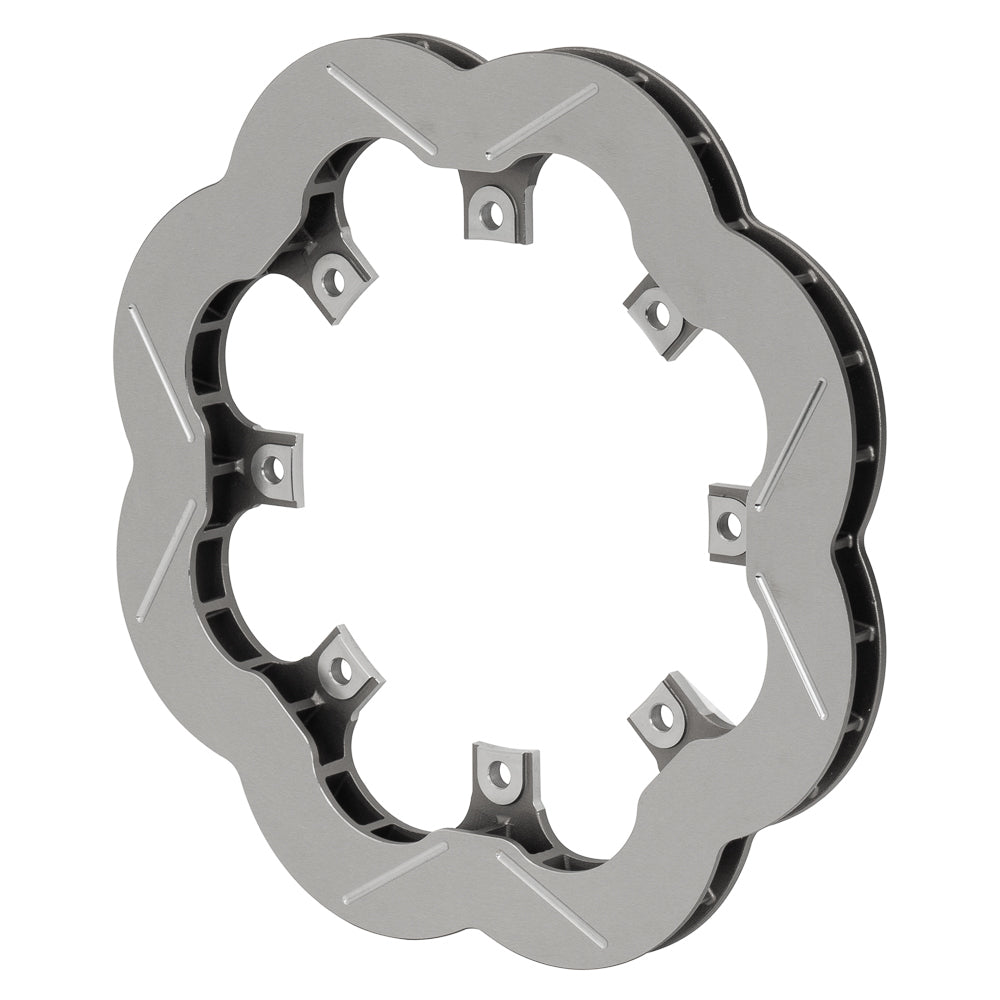 Wilwood 160-17781 Super Alloy Scalloped Slotted Brake Rotor, 11.75-Inch