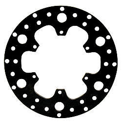Wilwood 160-3455 Drilled Brake Rotor, 10.5-Inch Diameter, 6 x 5.5-Inch Bolt Pattern