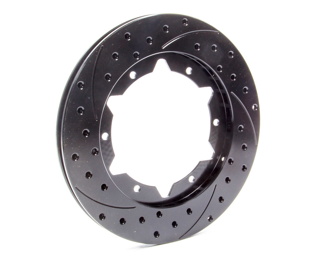 Wilwood SRP Drilled and Slotted Driver-Side Brake Rotor 160-7100-BK
