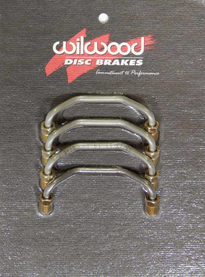Wilwood 190-3650 DynaLite Crossover Tubes for Forged Calipers, Set of 4