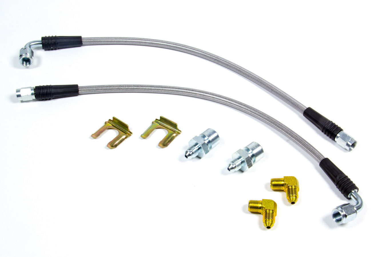 Wilwood 220-10509 Flexline Brake Hose Kit for 1970-1981 GM F-Body Front