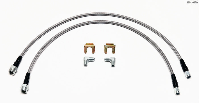 Wilwood 220-10979 Flexline Brake Hose Kit for 2007-2019 GM Full-Size 1500 Trucks