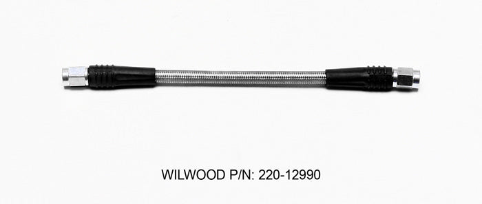 Wilwood Flexline 3AN Female-to-Female Hose Assembly 8-Inch, Part 220-12990