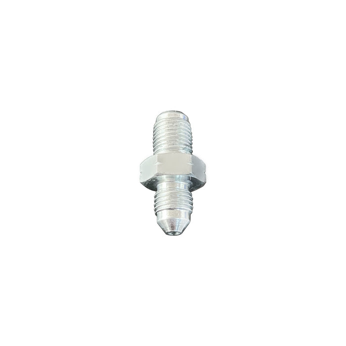 Wilwood 220-17549 Straight Adapter Fitting, 3 AN Male to 10 mm x 1.0 Male