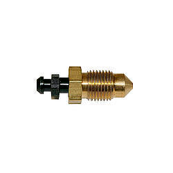 Wilwood 220-6069 Bleeder Screw Kit, 10 mm x 1.00 Thread, Brass, Natural, Set of 4