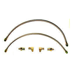 Wilwood 220-6419 Flexline Brake Hose Kit for 1990-2005 Honda Civic