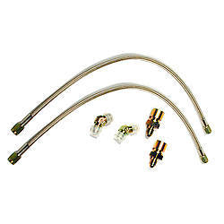 Wilwood 220-6471 Flexline Brake Hose Kit for 1987-1993 Ford Mustang